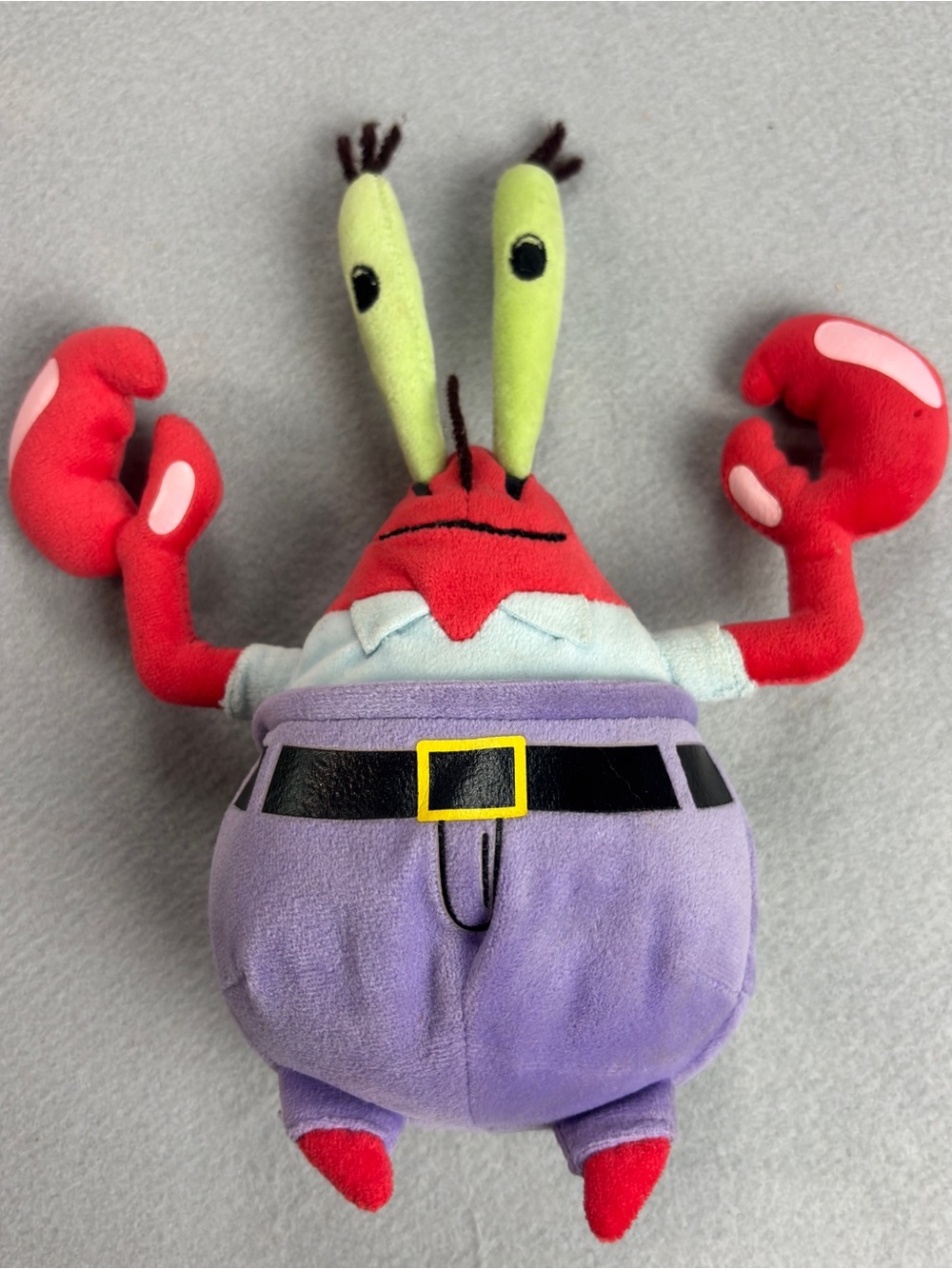 Ty Beanie Baby Mr. Krabs the Crab 8" SpongeBob Squarepants 2006 Viacom Plush